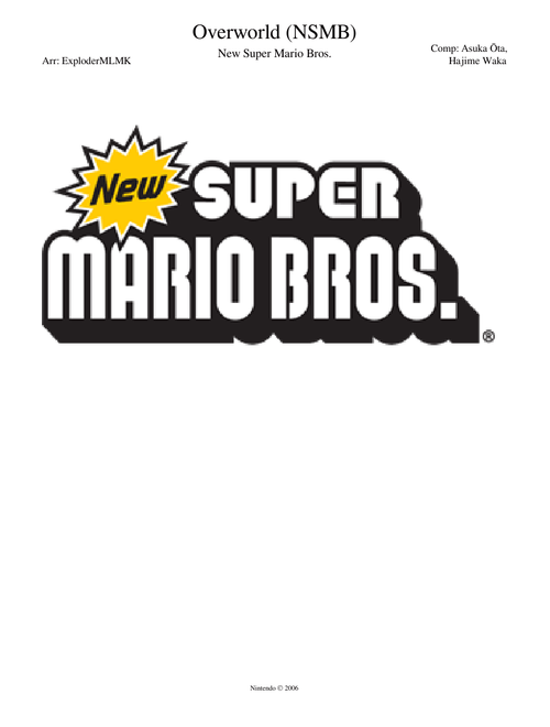 New Super Mario Bros. - Overworld