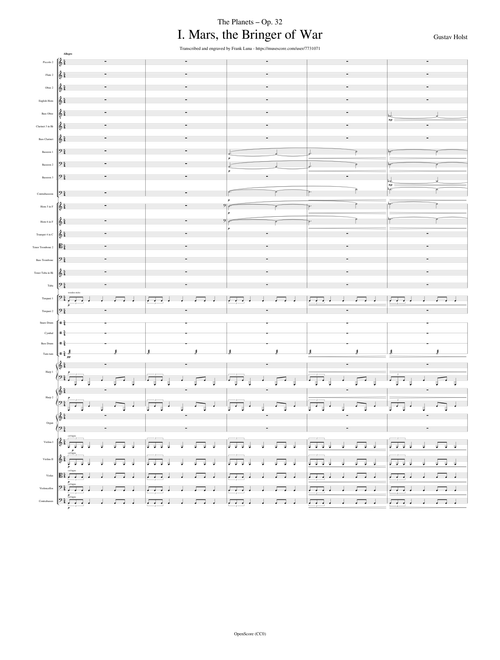 The Planets: Mars, the Bringer of War – Gustav Holst