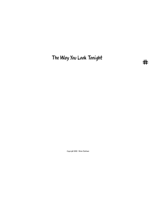 The Way You Look Tonight