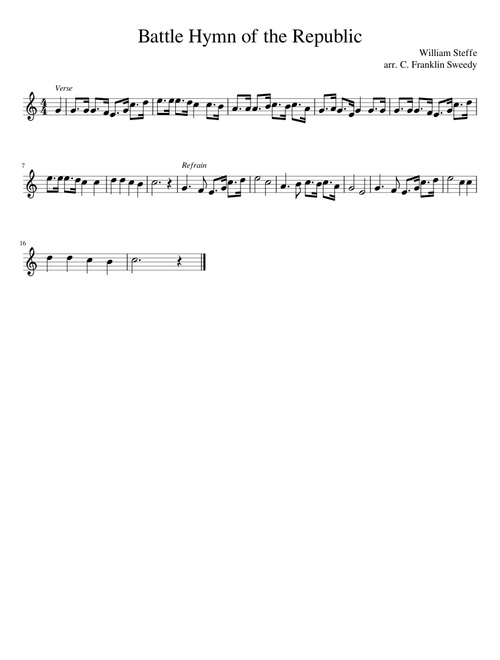 Battle Hymn of the Republic