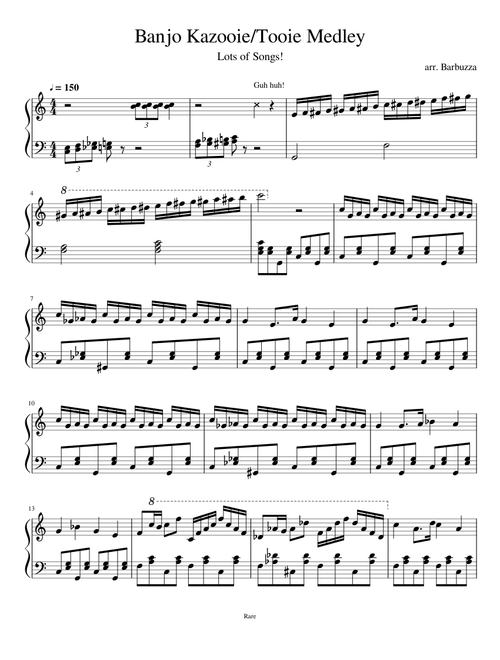 Banjo Kazooie/Tooie Medley