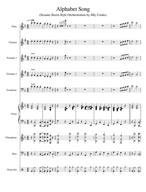 Alphabet Song (arr. Jilly Cooke)