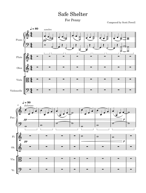 Safe Shelter - orchestral version