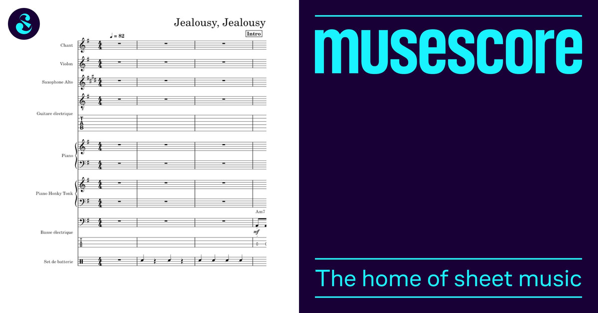 Jealousy, jealousy - Olivia Rodrigo Sheet Music and Tab with