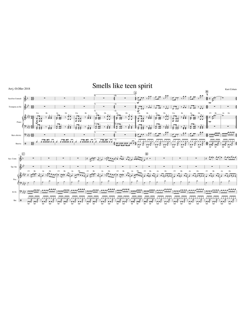 Smells like teen spirit - Nirvana