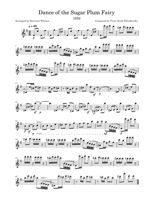 Dance of the Sugar Plum Fairy