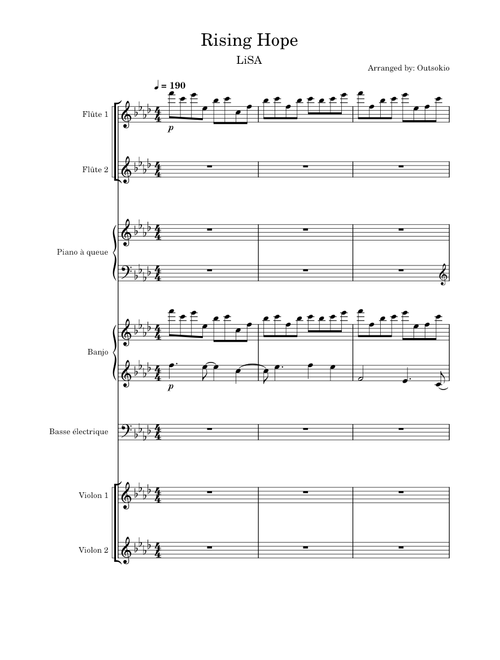 Rising Hope - Mahouka Koukou no Rettousei OP [Piano] – Animenz