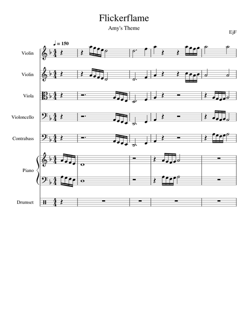 Flickerflame, Amy's Theme