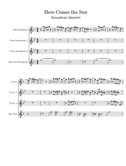 Here comes the sun – The Beatles