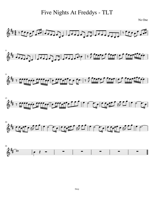 Fnaf Violin