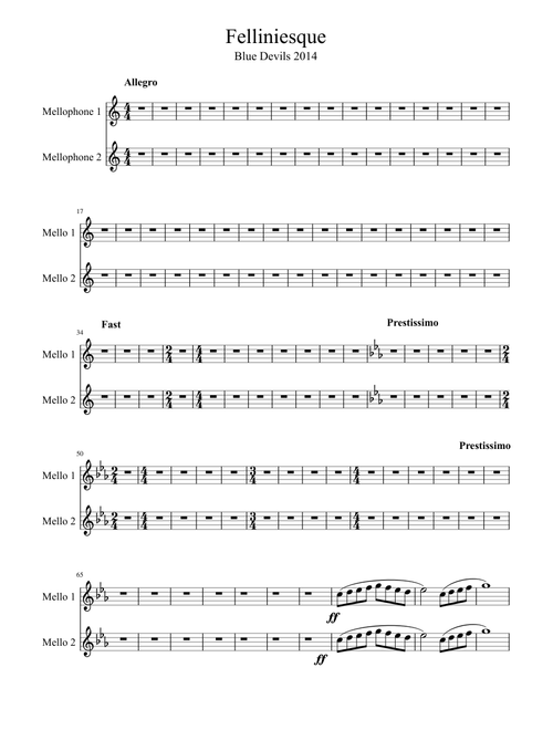Felliniesque Mellophone