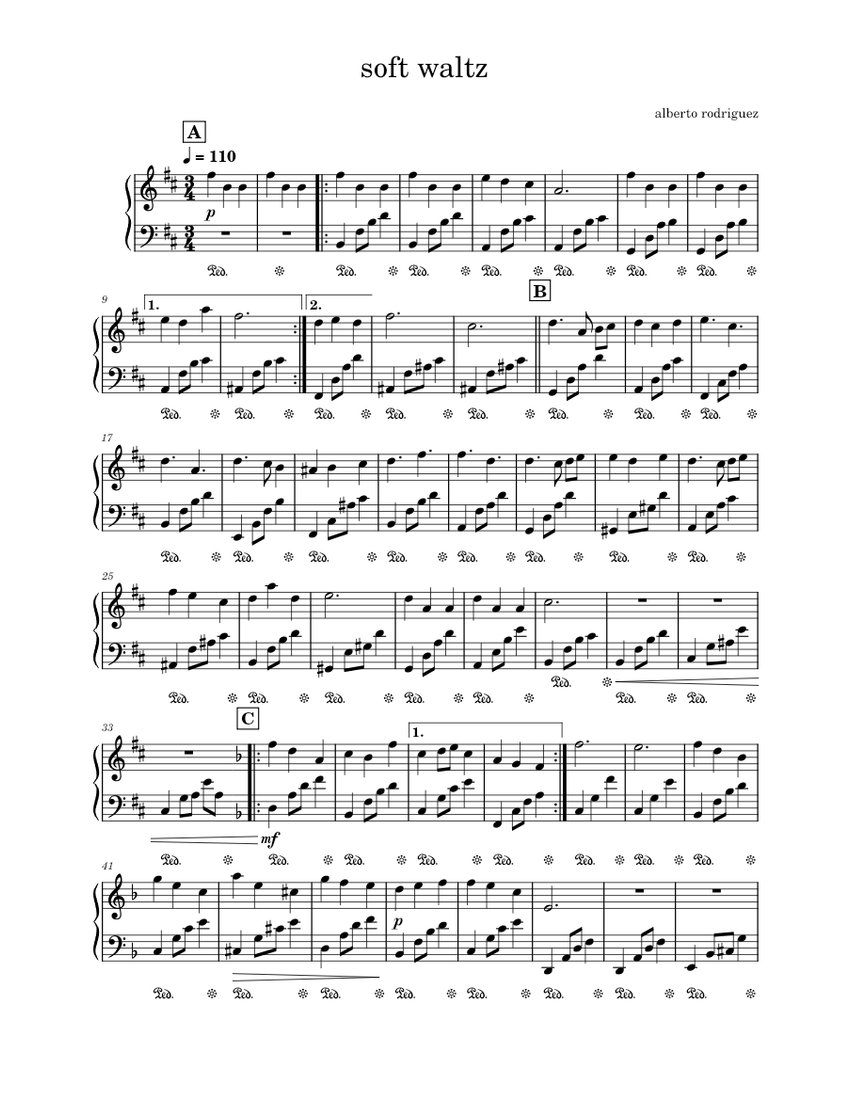 Ralph's Piano Waltz ビッグバンド中古譜面 Ralphs Piano Waltz | PDF | Musical Compositions | Musical