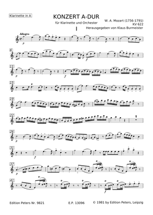 Concerto for Clarinet K 622 - Mozart - 2nd movt - for Bb clar