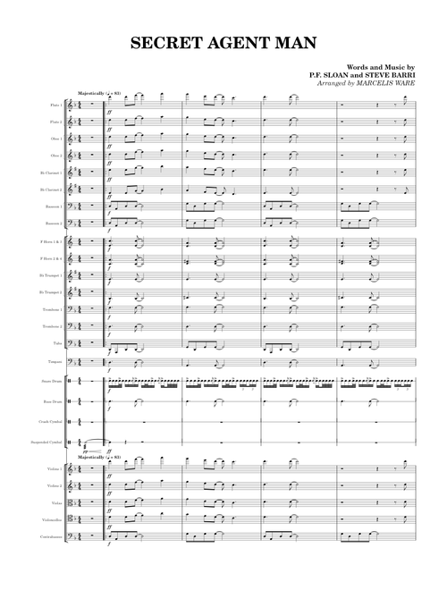 Secret agent man – Johnny Rivers (Orchestra Version)