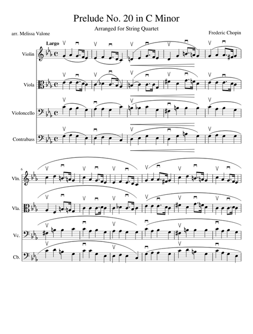 Prelude No. 20 in C Minor