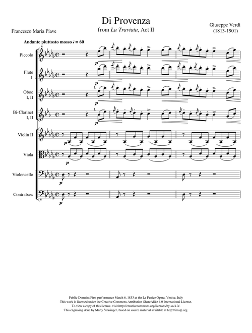 La Traviata- Di Provenza