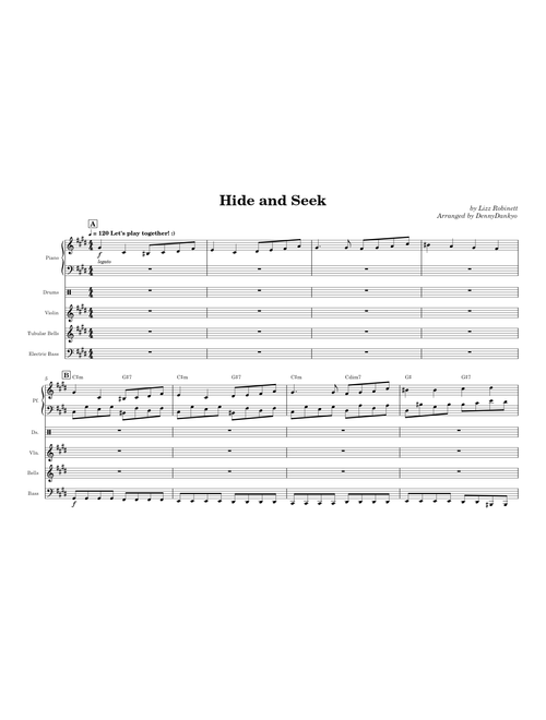 Hide and seek – Lizz Robinett