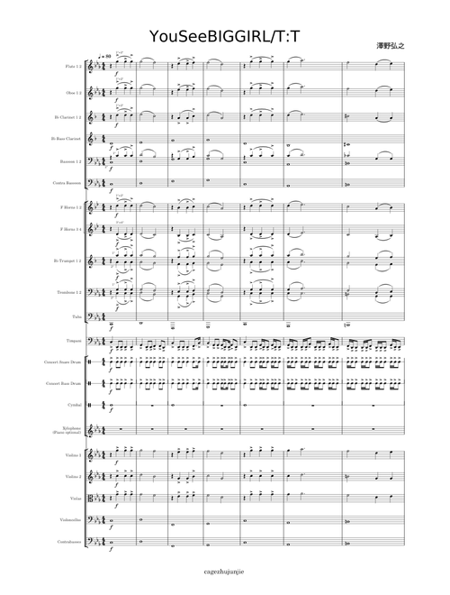 YouSeeBIGGIRL/T:T – Hiroyuki Sawano YouSeeBIGGIRL/T:T from Attack on Titan - Orchestral Arrangement