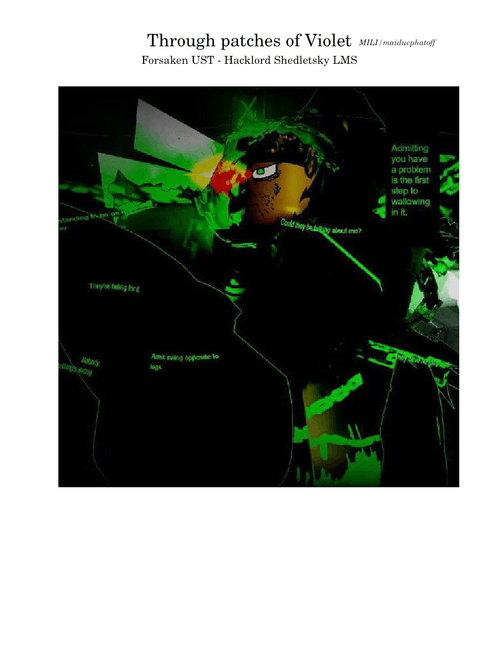 (Remake)Through Patches of Violet – Mili - (Hacklord Shedletsky LMS)