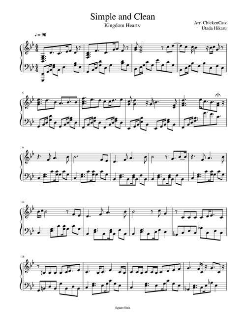 Utada Hikaru - Simple and Clean