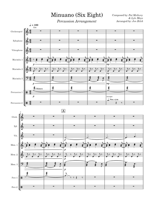 Minuano six-eight – Pat Metheny