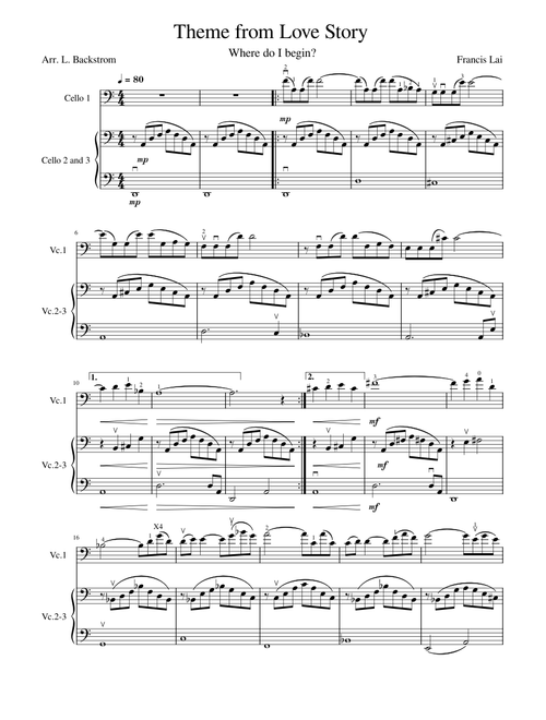 Theme from Love Story