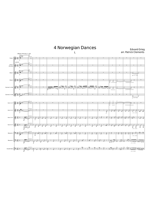 4 Norwegian Dances, Op.35 - Edvard Grieg