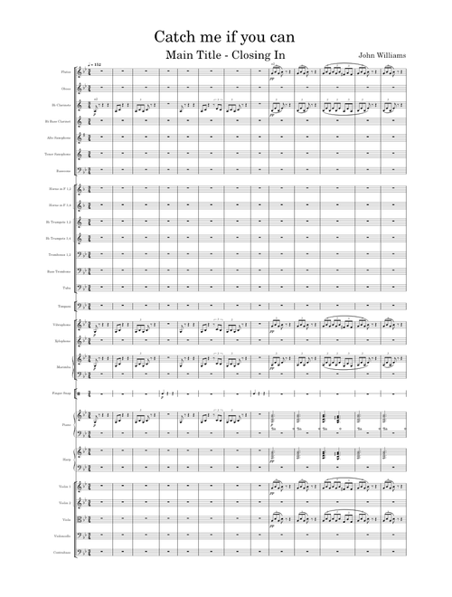 Catch me if you can - John Williams