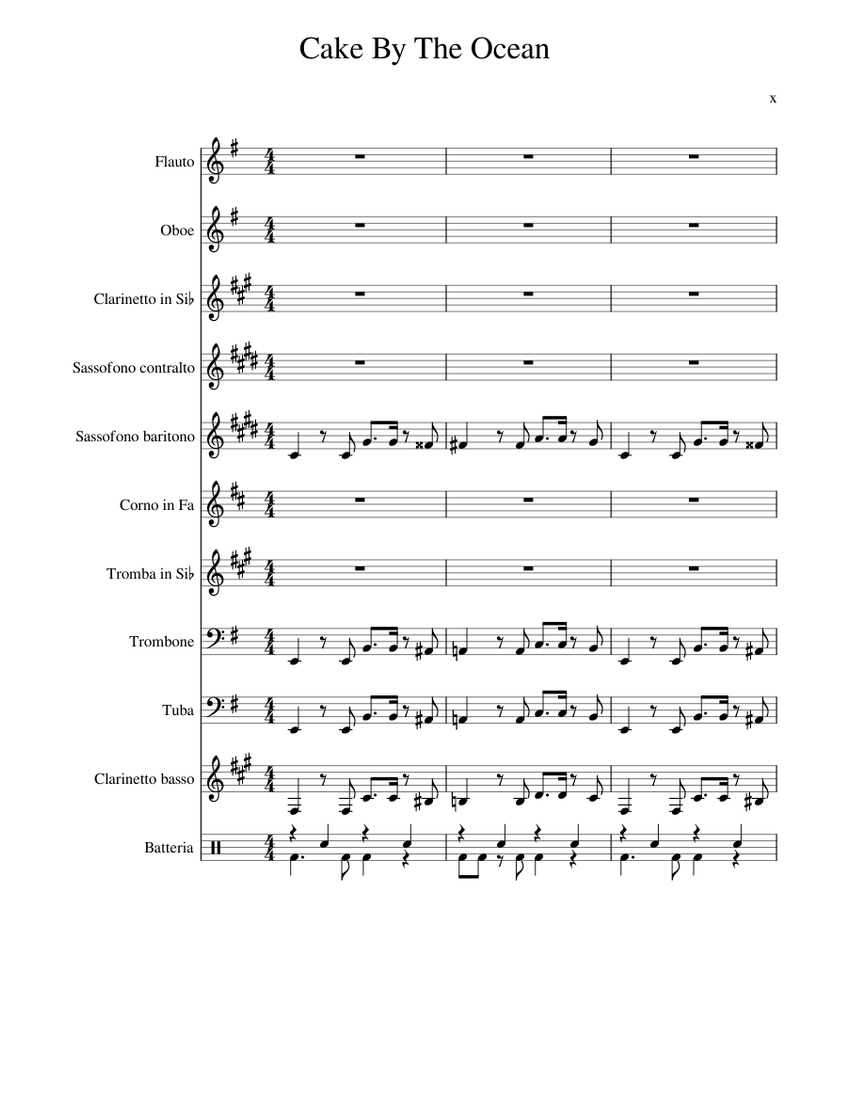 Cake_By_The_Ocean piano tutorial