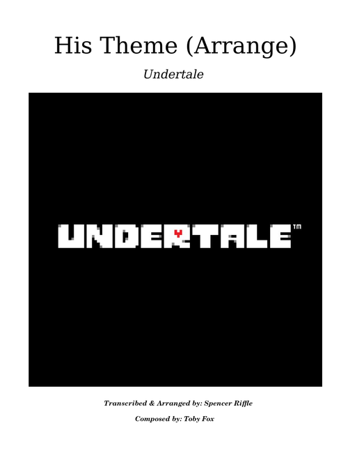 His Theme (Arrange)
