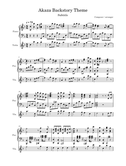 Akaza's Love Theme – Chishiuan