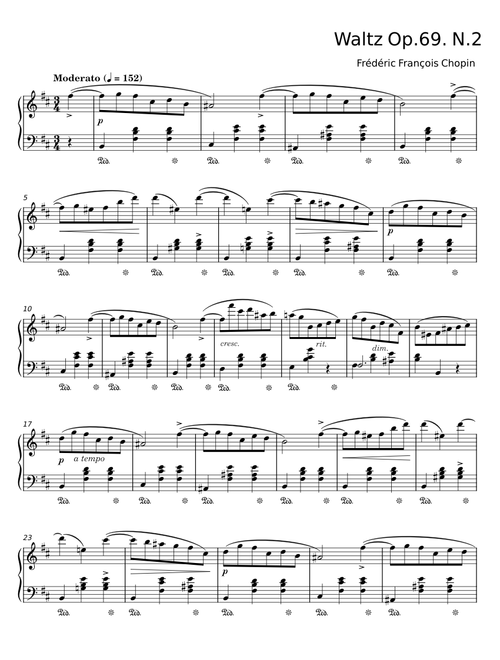 Spring Waltz - Frédéric Chopin
