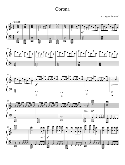 Corona in E major