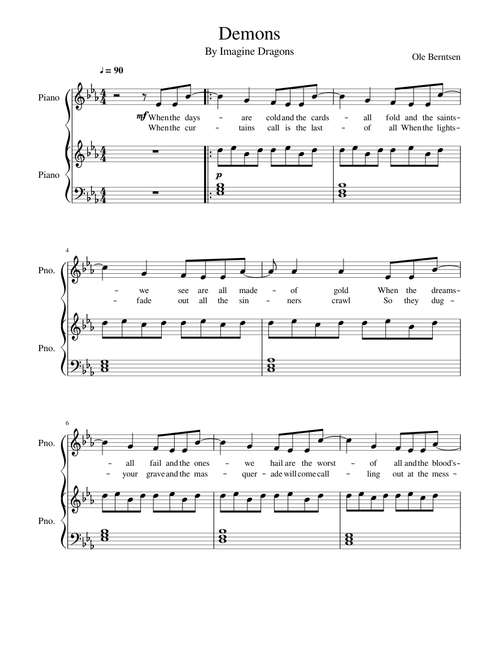 Demons - Imagine Dragons
