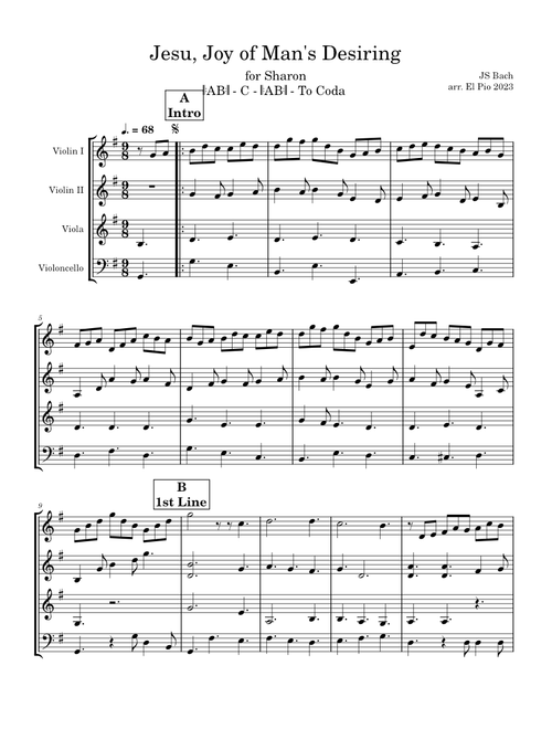 Jesu, Joy of Man's Desiring – Johann Sebastian Bach