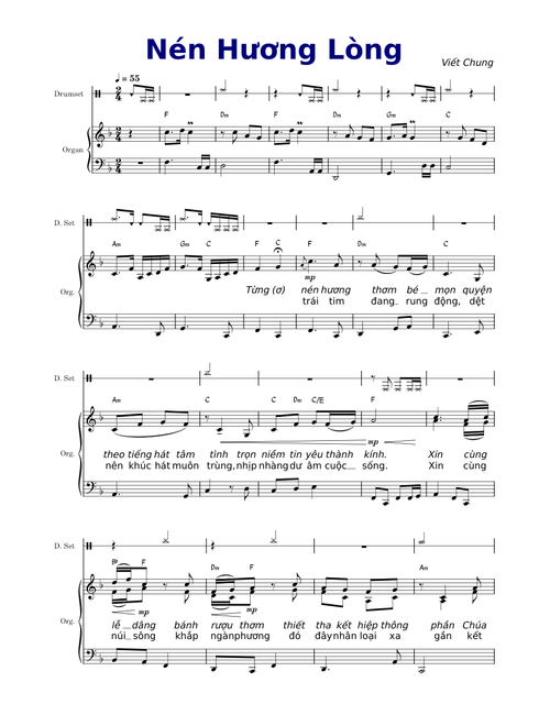 Nén Hương Lòng – Viết Chung