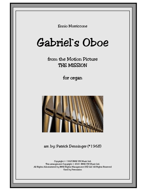 Gabriel's Oboe (Arr. Patrick Denninger) - Ennio Morricone (Organ)