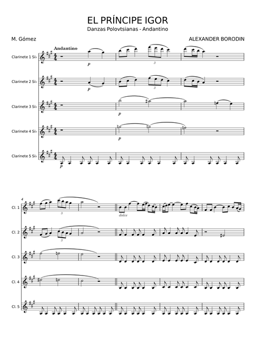 EL PRÍNCIPE IGOR - ALEXANDER BORODIN