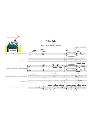 Casiopia Mint Jams Live! 楽譜 スコア Casiopia Mint Jams Live