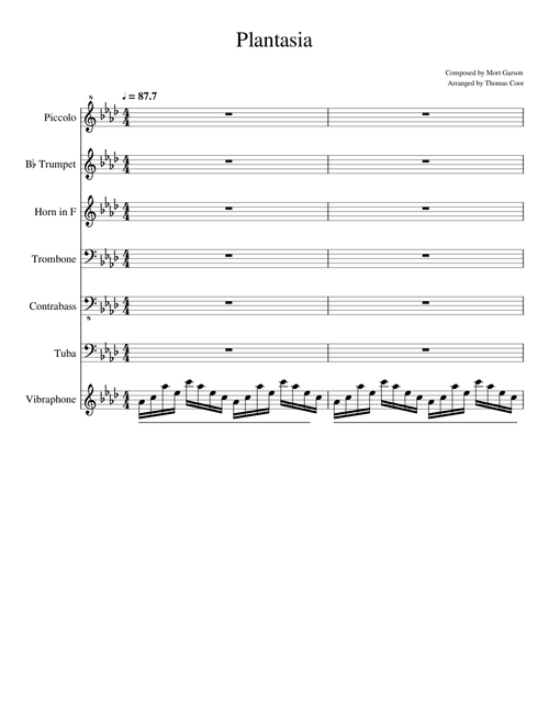Plantasia for Winds