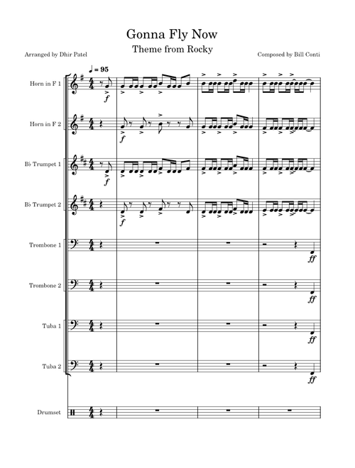 Rocky Theme – Bill Conti Rocky Theme –Gonna Fly Now- Stand Tune Version