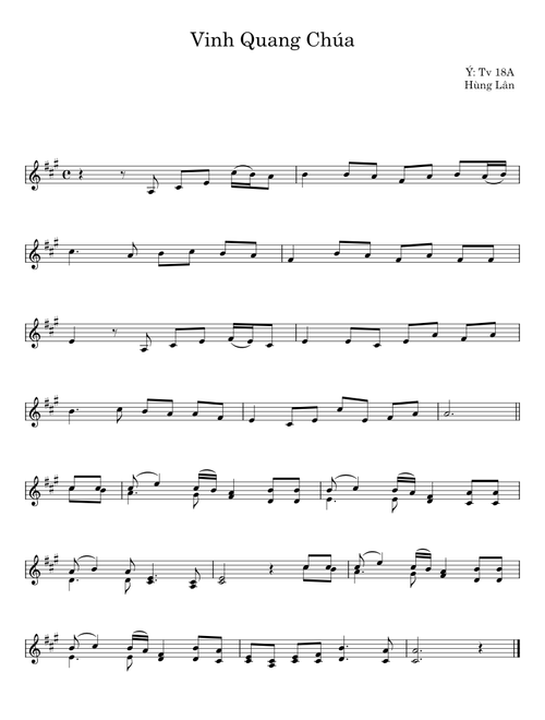 Vinh Quang Chúa - Hùng Lân;Dao Kim
