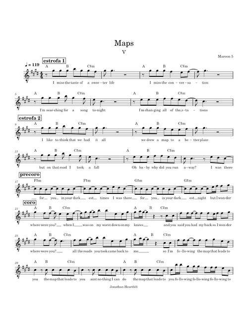 Maps - Maroon 5