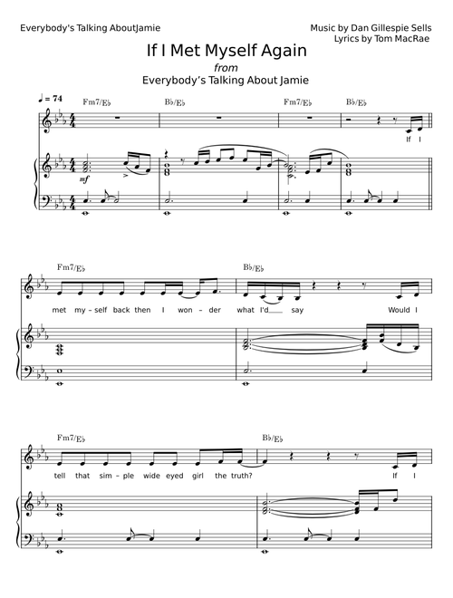 If I Met Myself Again - Dan Gillespie Sells