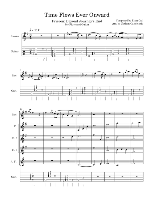 Time Flows Ever Onward – Evan Call