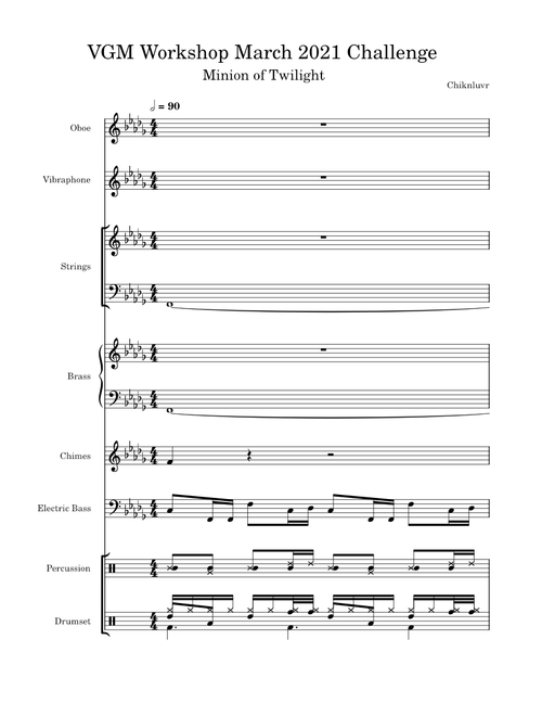 Minion of Twilight | VGM Workshop March 2021 Challenge