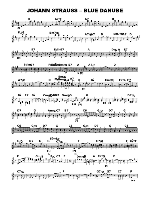 Johann Strauss – Blue Danube