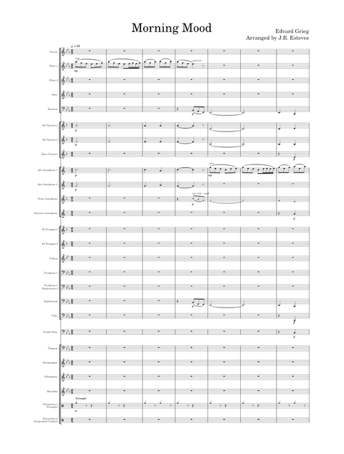 Morning Mood – Edvard Grieg