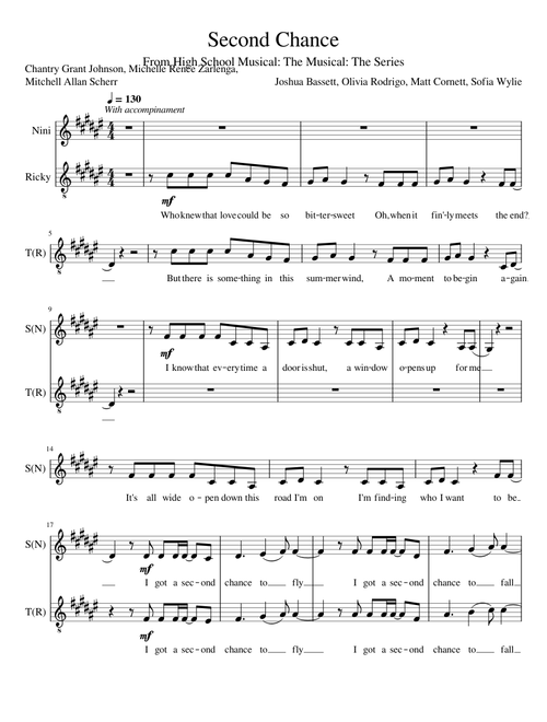 Second Chance-From HSMTMTS