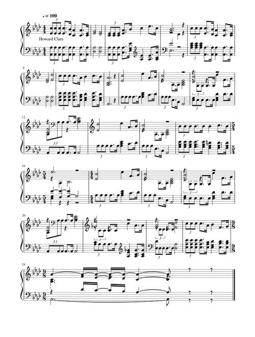 Scattering seeds of hope, peace and mercy - Howard Clare